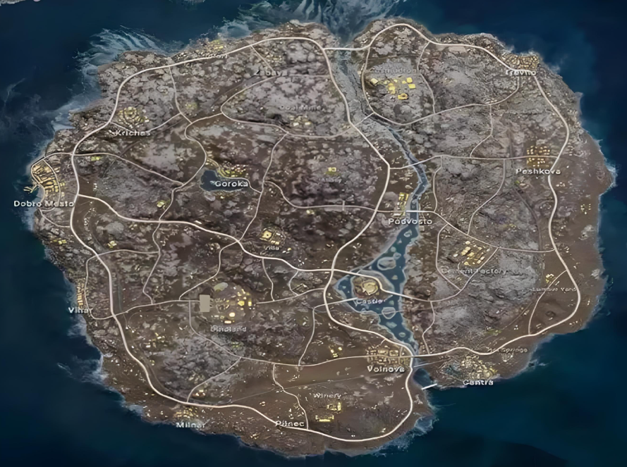 绝地求生Pubg有哪些地图？